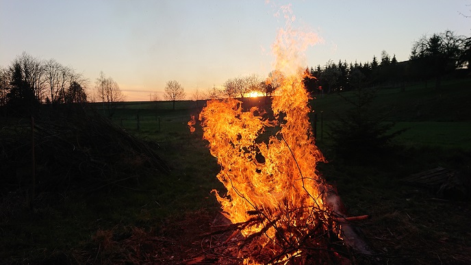 Osterfeuer 2020 Unkersdorf